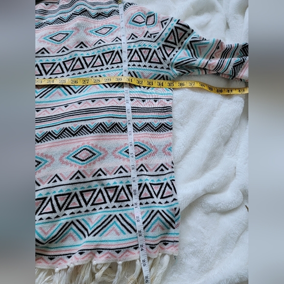 Billabong || 2000's 2012 BOHO FRINGE FESTIVAL CARDIGAN - Picture 9 of 9
